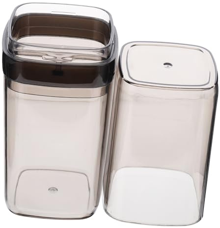 BESTYASH Reise Zahnbürstenbox Grau, Kompakt, für Zahnpasta und Bürste | ABS Pc, Minimalistisch und Leicht, für Geschäftsreise und Outdoor Reisen, Einfaches Öffnen und Schließen