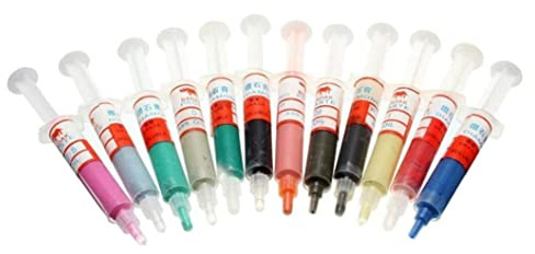 Diamond Lapping Paste Polishing Compound Set 0.5 to 40 Micron Grits, Fine to Final Polishing Paste for Metal, Glass, Stone and Tools 12PCS