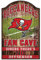 Wincraft NFL Holz-Schild Fan CAVE Tampa Bay Buccaneers