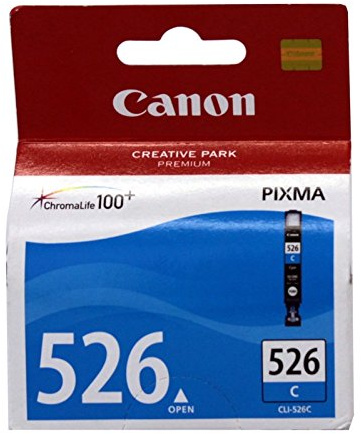 Canon Tintenpatrone CLI-526Cfür iiP4850/4950, iX6550, MG5150/5250/5350/6150/6250/8150/8250/MX715/885/895, cyan