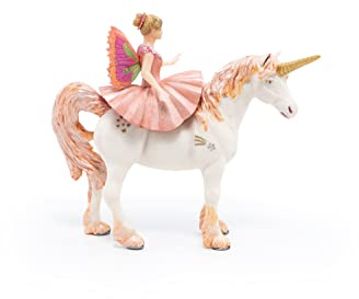 Papo -Handbemalt - Figuren -Die Bezaubernde Welt-Tanzende Elfe und Einhorn-38822-Sammelbar-Für Kinder - Geeignet für Jungen und Mädchen - Ab 3 Jahren