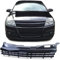Sport Kühlergrill ohne Emblem Schwarz passend für Opel Astra H 04-06 Vorfacelift
