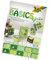 folia 46549 - Motivblock Basics grün sortiert, 24 x 34 cm, 30 Blatt, 10 x Motivkarton, 10 x Motivpapier, 10 x Tonpapier, für vielfältige Bastelarbeiten