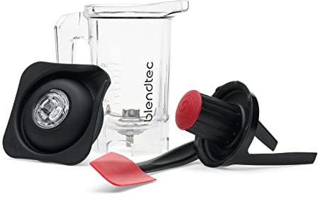 Blendtec 40-620-54 Jarra para Batidora, 1 Liter, Tritán, Transparente