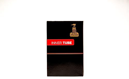 Raleigh - TA500XL - 700 x 18-23c Black Butyl Rubber Bicycle Inner Tube with a Long Presta Valve for 700c Tyres