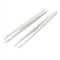 sourcing map 2 Stück Plastik antistatisch staubfrei 3mm 0.12 Pinzette mit flachen Spitzen 93305