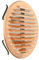 La Ventilazione GRATU125R Griglia Tonda Universale con Molle, Rame, ø155 mm
