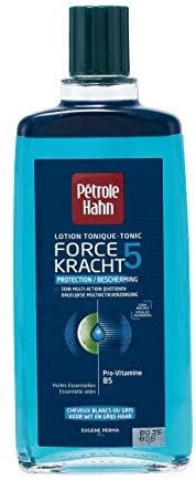 Petrole Hahn – Loción tónica Force 5 Protection para cabello blanco o gris, 300 ml, lote de 2