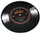 Close Up Großer Record Music Teppich - Runder Teppich Schallplatte Motiv (Ø ca. 100cm)