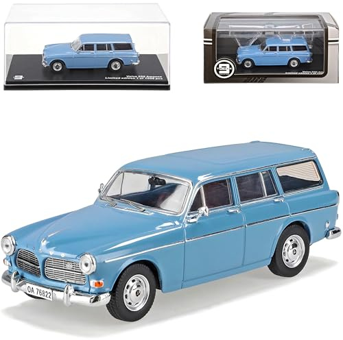 Triple 9 Volvo 220 Amazon 1962 Kombi Hell Blau limitiert 1 von 1008 1/43 PremiumX Modell Auto