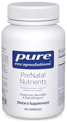 Pure Encapsulations PreNatal Nutrients, 60 Capsules