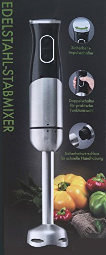 ito electronics stab-mix Stabmixer, Edelstahl, Silber