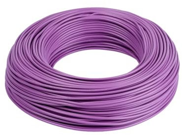 Cavo Icel FS17, Matassa Metri, Filo Elettrico Unipolare Isolante, Impianti Elettrici, Case, Imprese Edili (Viola, 1,5 mm)