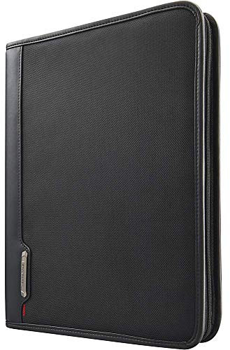 Samsonite Unisex-Erwachsene Xenon Business 3-Ring-Portfolio Brieftasche, Stahlgrau