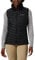 Columbia Women's Powder Lite Vest, Puffer Vest Body Warmer, Black, Size S