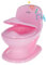 Nuby My Real Töpfchen-Trainingstoilette mit naturgetreuem Spülknopf und Sound, für Kinder ab 18 Monaten, Rosa