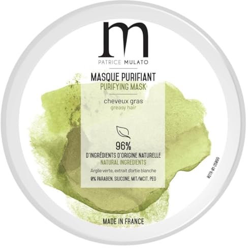 Mulato - Reinigungsmaske für fettiges Haar, 200 ml