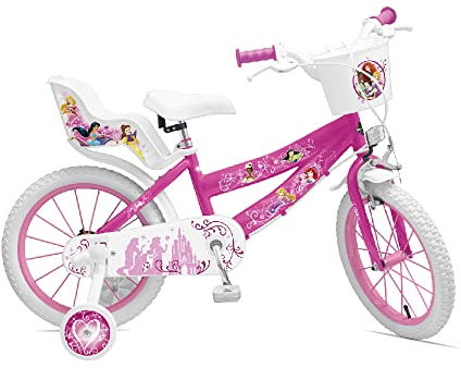 Huffy, Disney Princess Girls Vélo 14 Pouces, Rose, Taille Unique