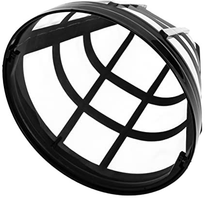 Cabilock Filtro De Café Reutilizable Para Máquina De Café Filtro Lavable De Malla Premium Con Borde Liso Accesorio Seguro y Duradero Para Uso Doméstico y Profesional Color Blanco