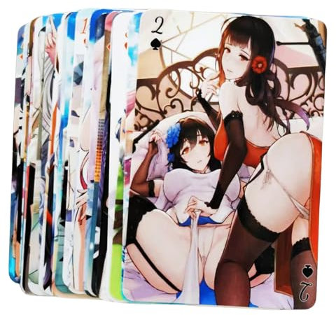 TAORIGINAL Anime Waifu Cards: Uncensored Hentai Edition - Standard-Spielkartendeck für wahre Anime-Fans