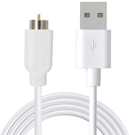 Kwevos 1 Pin Magnetic USB DC Charger Cable Replacement Charging Cord, Replacement Charging Cable,31.4Inch Long for Toys/Electric Devices