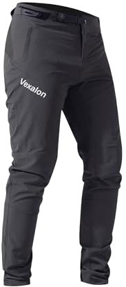 VEXALON Mountainbike-Hose, BMX-Reithose für Herren, schnelltrocknend, leicht, atmungsaktiv, Radfahren, Downhill-Fahrradhose, grau dunkel, 50