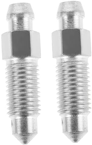 GLEAVI 2stücke Bremsentlüftungsventil Für Motorräder Aus Verzinktem Einfach Zu Ersetzen Für Dirt Und Reparaturen Robust Und Langlebig Für Professionelle Mechaniker Und -enthusiasten