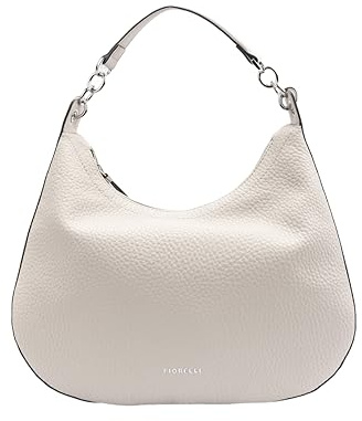 Fiorelli Allegra Slouchy Hobo Bag, stylische Schulterhandtasche mit Kettengliedern, helles Stein-Kunstleder
