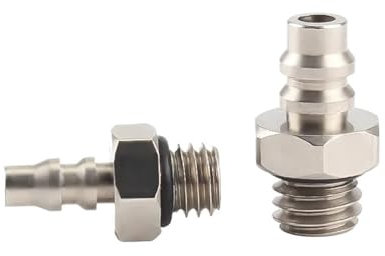 5PCS M3 M4 M5 M6 1/8 Außengewinde Rohr Schlauch Barb Air Pneumatische Rohr Fitting Anschluss Adapter kupplung(M3-3mm Brass)