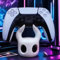 Menbis - Soporte universal para mando de videojuegos con diseño de calavera, impresión 3D, minimalista, blanco, duradero y elegante organizador para PS5, Xbox, Switch, decoración de juegos (negro)