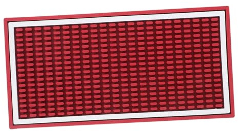 Ciieeo Tappetino Drenante Antiscivolo Morbido in Pvc 11.81X5.91 Pollici Per Bar Cocktail Caffetteria Ristorante Casa Accessorio Funzionale