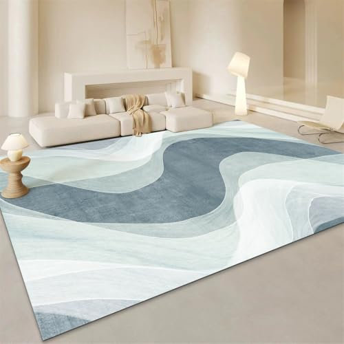 RUGMRZ Teppich Fußbodenheizung Geeignet 120X160Cm Kinderzimmer 26 Grün Ethno Für Draußen Das Wohnzimmer Ist Schmutzabweisend Pflegeleicht Und Schlafzimmer Bett Sind rutschfest