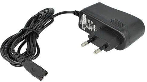 vhbw Netzteil kompatibel mit Grundig MC 9540, MC 8641, MC 9542, MC 9541 Rasierer, Bartschneider, Haarschneidemaschine - 180 cm