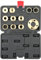 Brass Router Template Guide Kit 11Pcs Set | 8 Sizes (10-30mm) with Lock Nuts & Adapter | Long - lasting Router Accessories for Woodworking/Hinge Routing/Dovetail Cutting