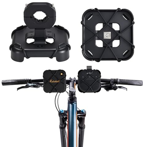 Yaowanguan Speaker Portatile Supporto per Bose SoundLink Micro 2nd,per Marshall Willen II Speaker Bluetooth Wireless,Altoparlante Adattatore Staffa per Manubrio/Binario/Bici/Motore/Carrello Golf/Barca