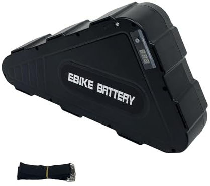 Ebike Battery Replacement 52V 21AH Lithium-ion E-Bike Battery 40A BMS USB Port Fit for 750W 1000W 1500W Motor Electric Bike Tricycle Bicycle Triangle Conversion kit