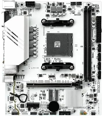 Compatibile con la scheda madre AMD AM4, supporta CPU 1/2/3/4/5a generazione, DDR4 Dual Channel, M-ATX B450M-PRO