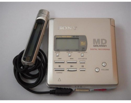 Sony MZ-R55 tragbarer MiniDisc Player/Recorder