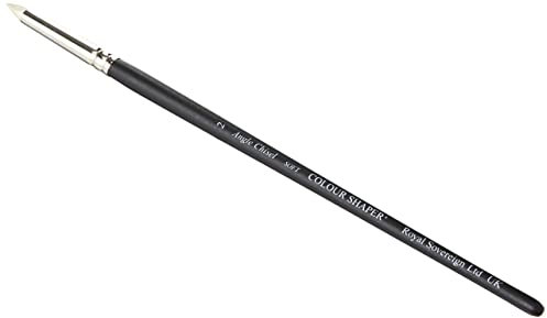 Colour Shaper Pinceau Biseau Oblique Souple Blanc Ivoire Taille 2