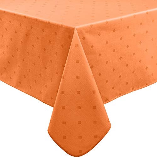 Erwin Müller abwaschbare Tischdecke, Tischwäsche Neuss im Rautendesign Terra Größe 130x170 cm - acrylversiegeltes Gewebe für leichtes Wischen