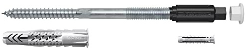 fischer Thermax 10/240 M6 - Abstandsmontagesystem zur Befestigung von leichten Lasten, wie Leuchten und Bewegungsmelder in Wärmedämmverbundsystemen - 20 Stück - Art.-Nr. 514251