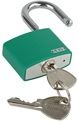 ABUS Fahrradschloss T65AL/40 _ B _ Ecolution My Lock Ecolution 40 mm Blister