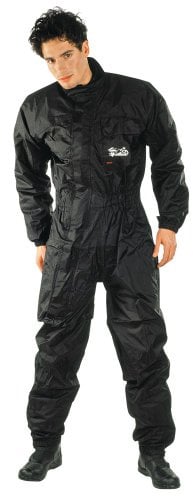 Modeka Black Rain Regenkombi 1 Teiler | Wetterfester Fahrkomfort