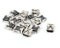 sourcing map 15PCS 5-Pin Type B SMT Surface Mounted Devices Mini USB Female Socket Jack Connector