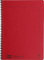 Clairefontaine 4868Z Notemakers Europa Red Spiral Notebook - A4 21x29,7 cm - 120 Detachable Ruled Pages - White Paper 90 g - Glossy Card Cover