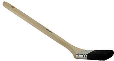 Storch Pinsel lang, 75 mm - Schwarz - Silikon - Acryl, Wasserbasierend