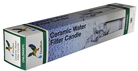 Doulton Chlorosyl en céramique Eau potable cartouche filtrante Bougie ¦ 25,4 cm ¦ BSP Filetage ¦ W9124020