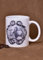Battle-Merchant - Viking Rage Tour Tasse 300 ml - Keramik Becher mit Wikinger Raid Motiven und Tourdaten für Mittelalter Fans, Reenactment Enthusiasten und LARP Abenteurer