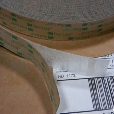 StickersLab - Dual Lock SJ 4570 Marke: 3M Klettband transparent 25mm Meterware (Breite - 25mm x 5m)