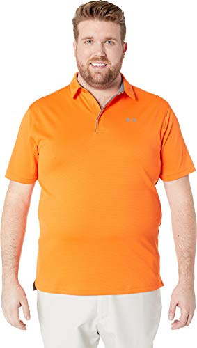 Under Armour Herren Tech Golf Poloshirt,orange (Team Orange/Graphite), XXXL Tall